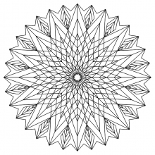 Difficult Mandalas (for adults) - 100% Mandalas Zen & Anti-stress - Page 5