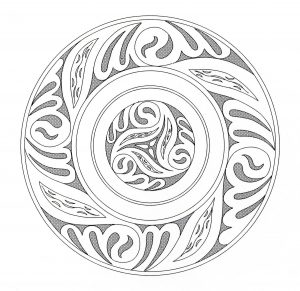 Unique celtic Mandala