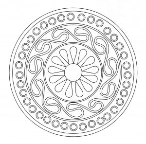 Simple "Celtic Art" Mandala