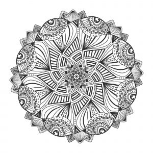 Incredible abstract & Geometric Mandala