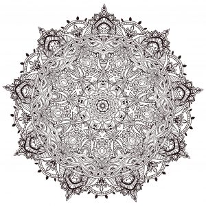 Very stunning Mandala by Anvino