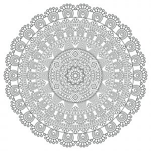 Mandala with multiple levels