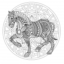 Download Mandalas with animals - 100% Mandalas Zen & Anti-stress