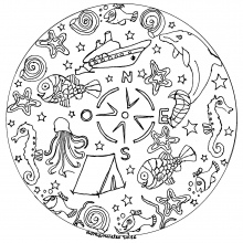 Mandalas with animals - 100% Mandalas Zen &amp; Anti-stress