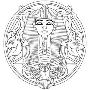 The Tutankhamun Mandala   Second version