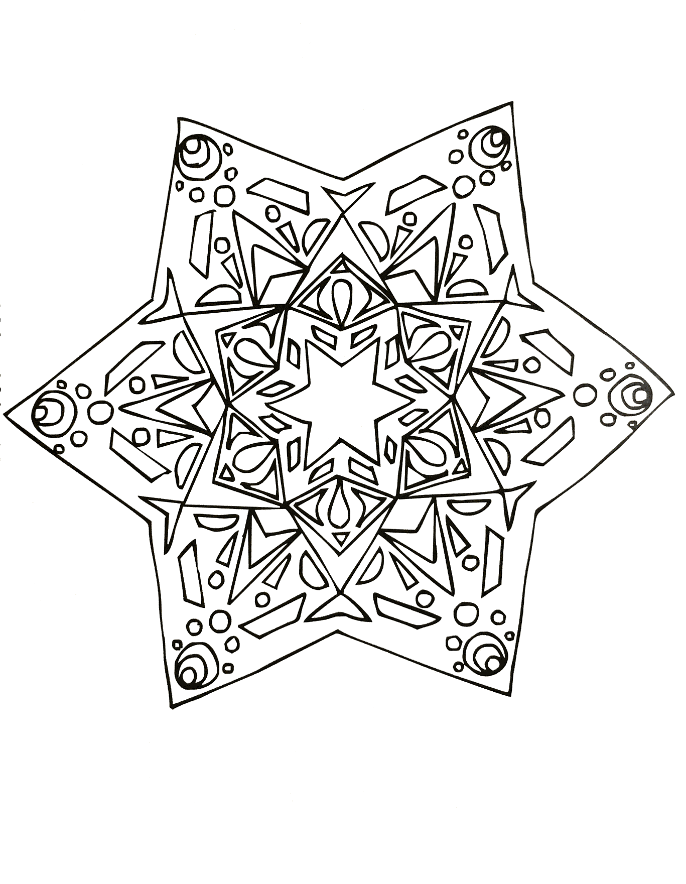 If you are ready to spend long minutes of relaxation, get ready to color this complex Mandala, looking like a big Star ... You can use many colors if you wish. You must clear your mind and allow yourself to forget all your worries and responsibilities. If you are ready to spend long minutes of relaxation, get ready to color this complex Mandala, looking like a big Star ... You can use many colors if you wish. You must clear your mind and allow yourself to forget all your worries and responsibilities.