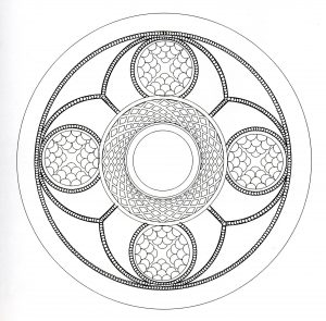 "Celtic Art" Mandala coloring page   1