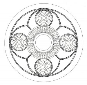 "Celtic Art" Mandala coloring page   4