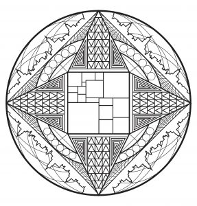 "Celtic Art" Mandala coloring page   5