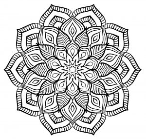 "The big Flower" Mandala