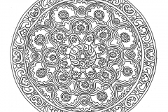 Mandala to color adult difficult (22)