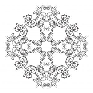 Vintage Mandala With Unique Design