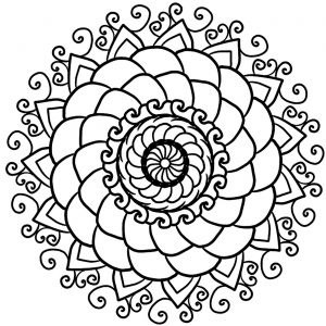 Simple & cool Mandala