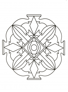 Strange Mandala : very simple