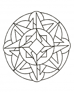 Mandala to download and print