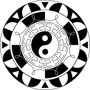 Simple Yin & Yang symbol
