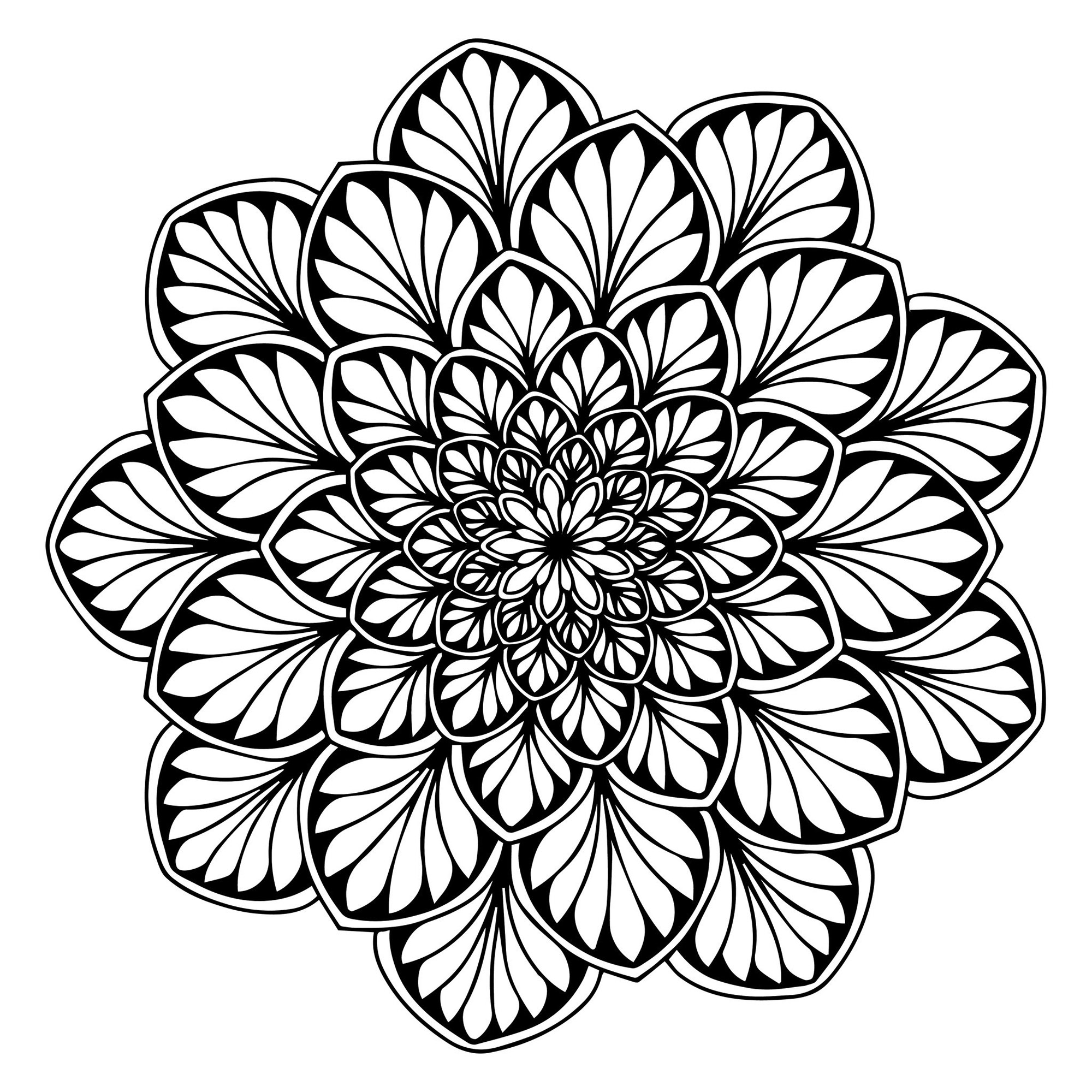 Nature Mandalas Coloring Book Coloring Pages