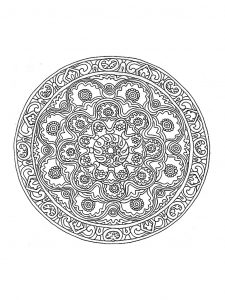 Mandala inspired by nature