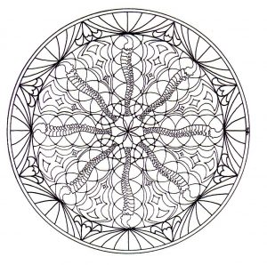 Vegetation in a Mandala