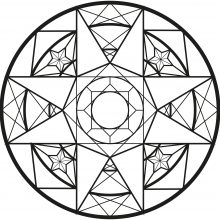 mandalas with geometric patterns 100 mandalas zen anti stress