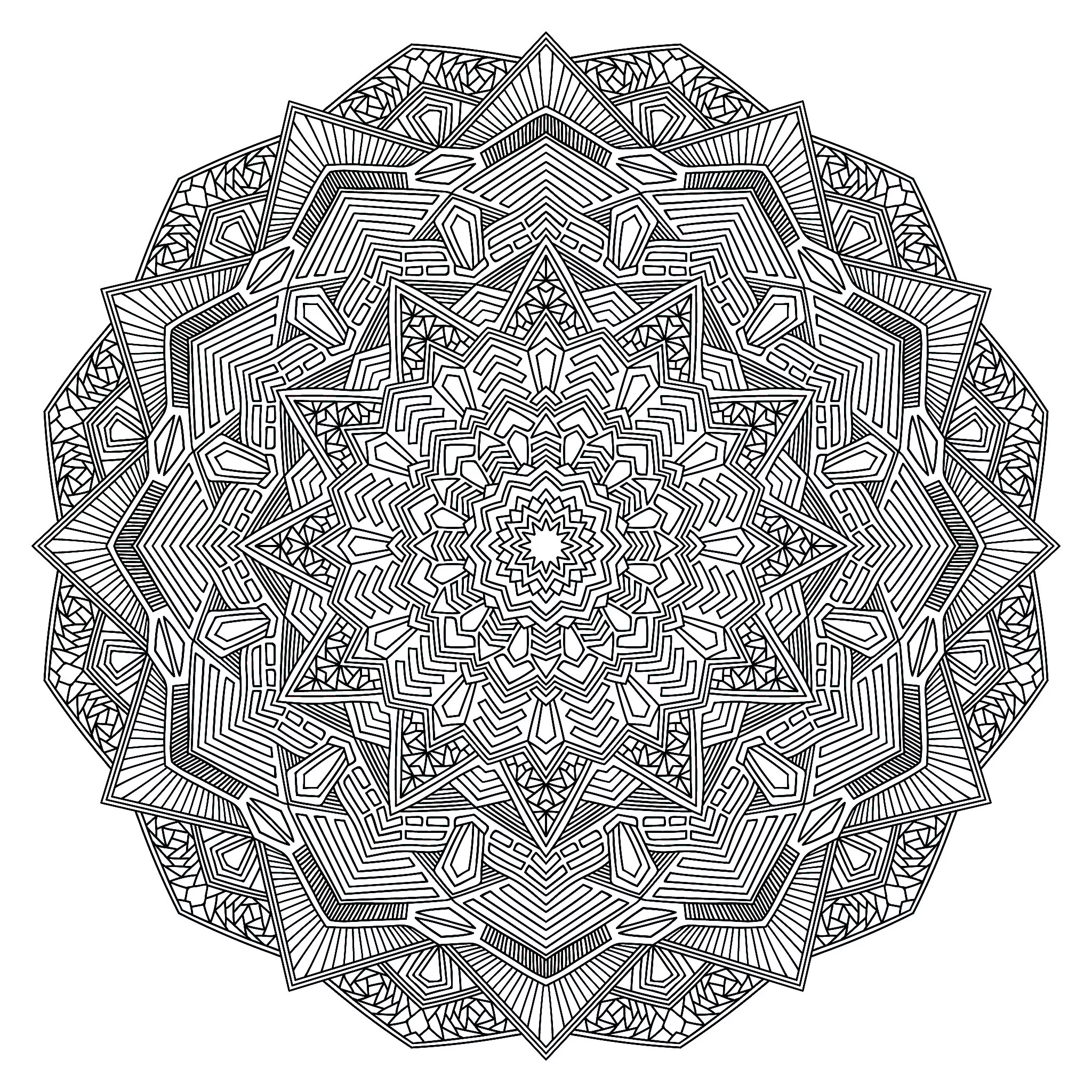 Exclusive abstract & Geometric Mandala (Mandalas with Geometric patterns)