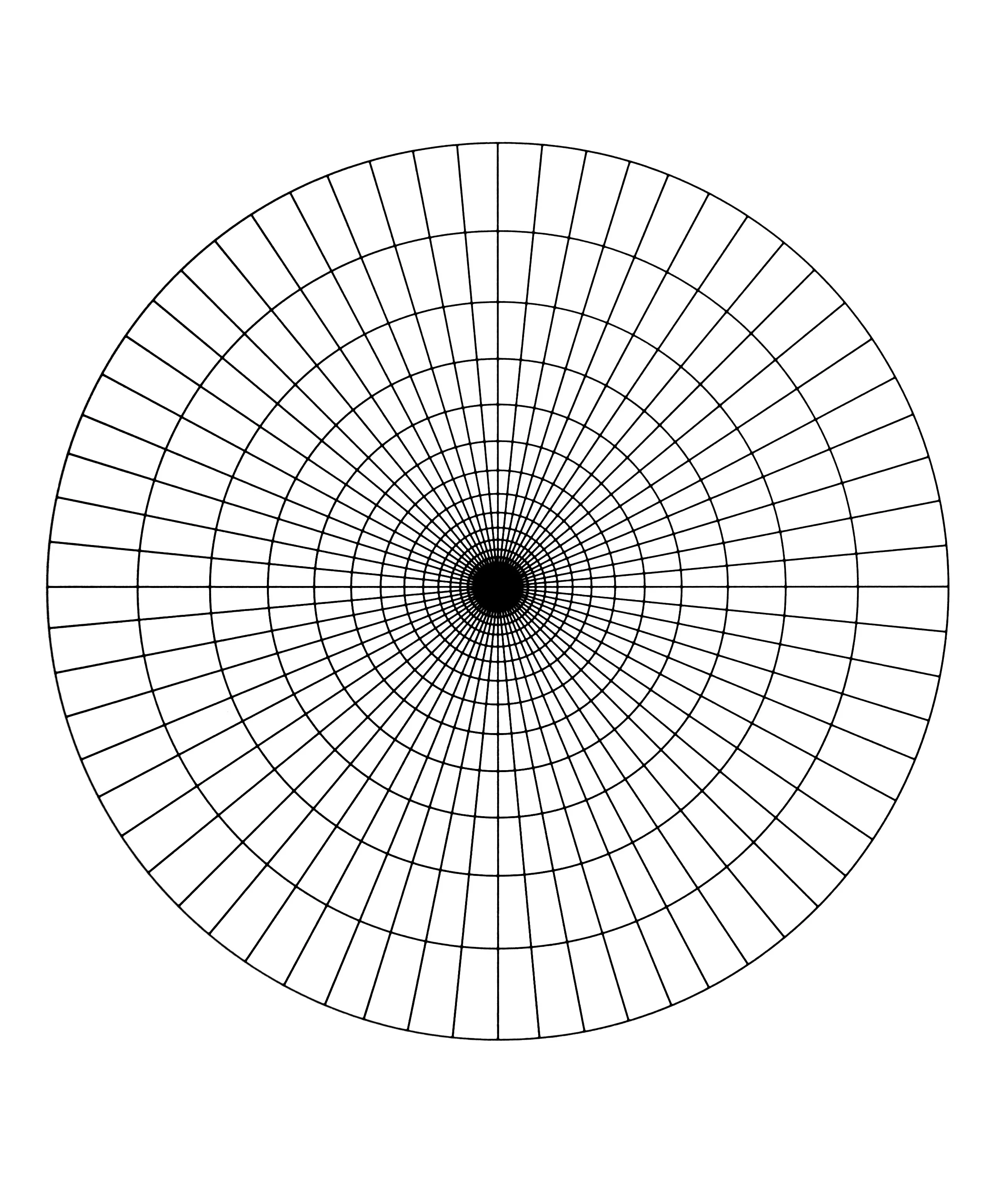 Mandala to color patterns geometric - 12 (Mandalas with Geometric patterns)