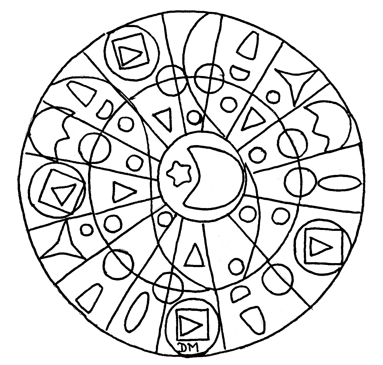 Offer yourself a parenthesis of Zen with this beautiful Mandala coloring page, with the colors that please you the most. You must clear your mind and allow yourself to forget all your worries and responsibilities. Offer yourself a parenthesis of Zen with this beautiful Mandala coloring page, with the colors that please you the most. You must clear your mind and allow yourself to forget all your worries and responsibilities.