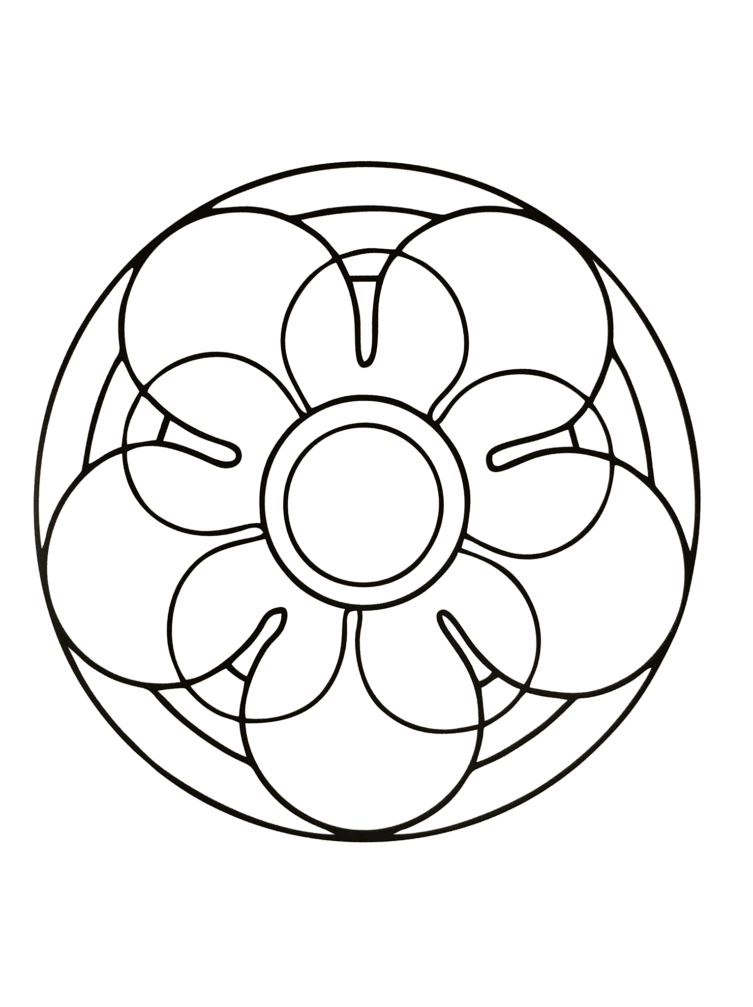 Mandalas geometric to print - 10