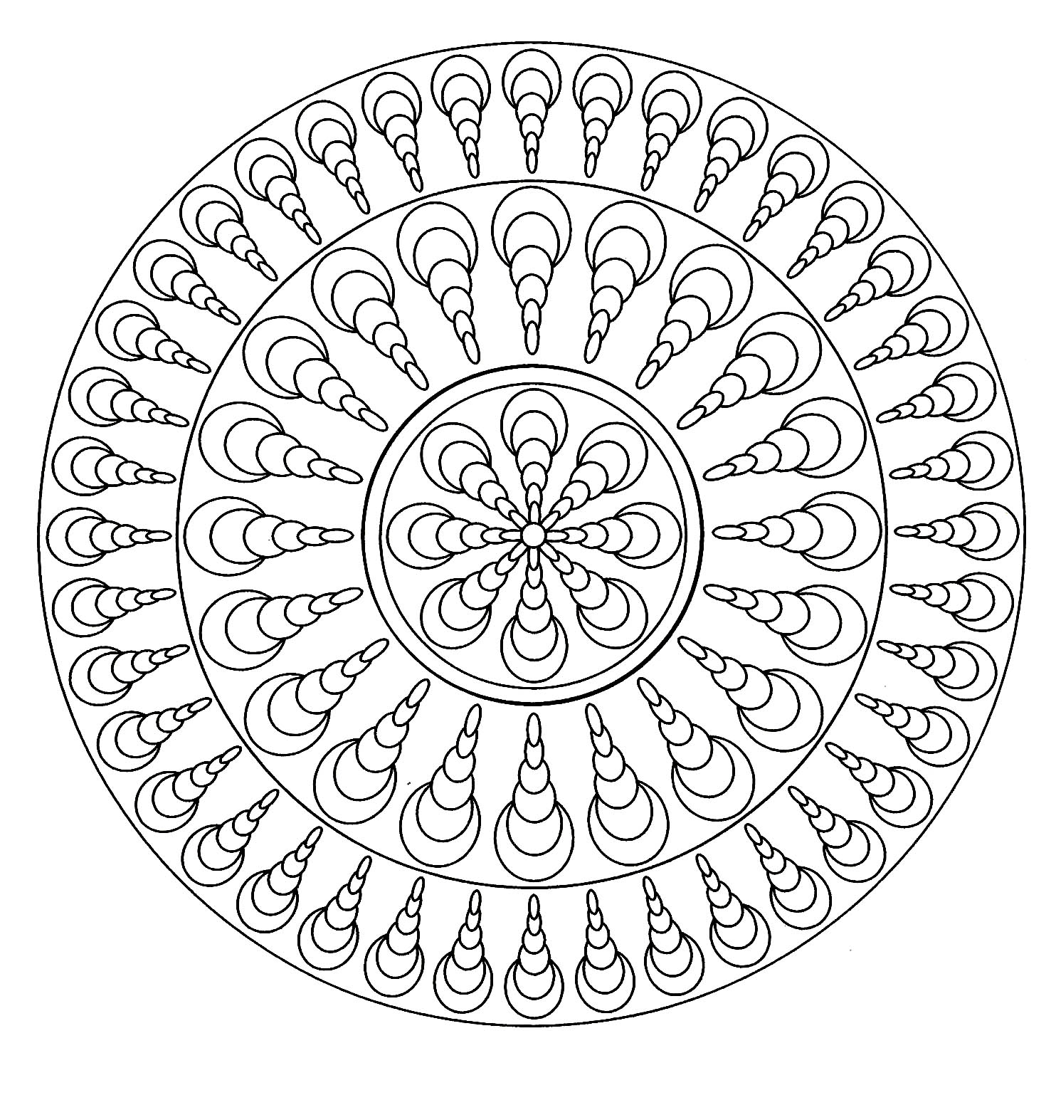 Express your soul, your passion, and let yourself be guided by your creativity to turn this Mandala into ART ! It can sometimes be even more relaxing when coloring and passively listening to music : don't hesitate to do it !