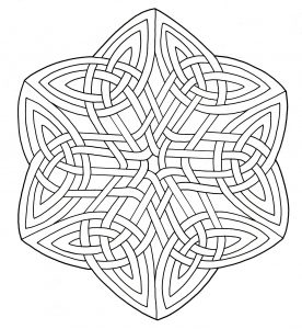 Symmetric "Celtic Art" Mandala