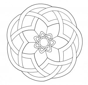 Very simple "Celtic Art" Mandala