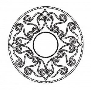 Celtic art incredible Mandala