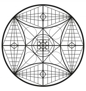 Simple Mandala, celtic style