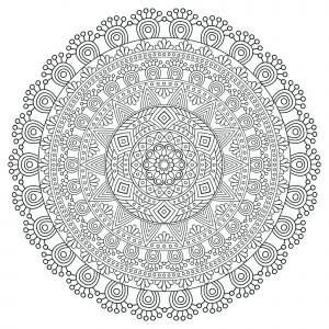 Regular & anti stress Mandala