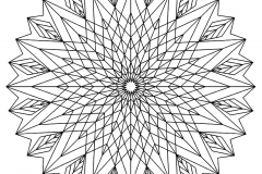 Mandala to color patterns geometric (3)