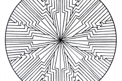 Mandala to color patterns geometric (9)