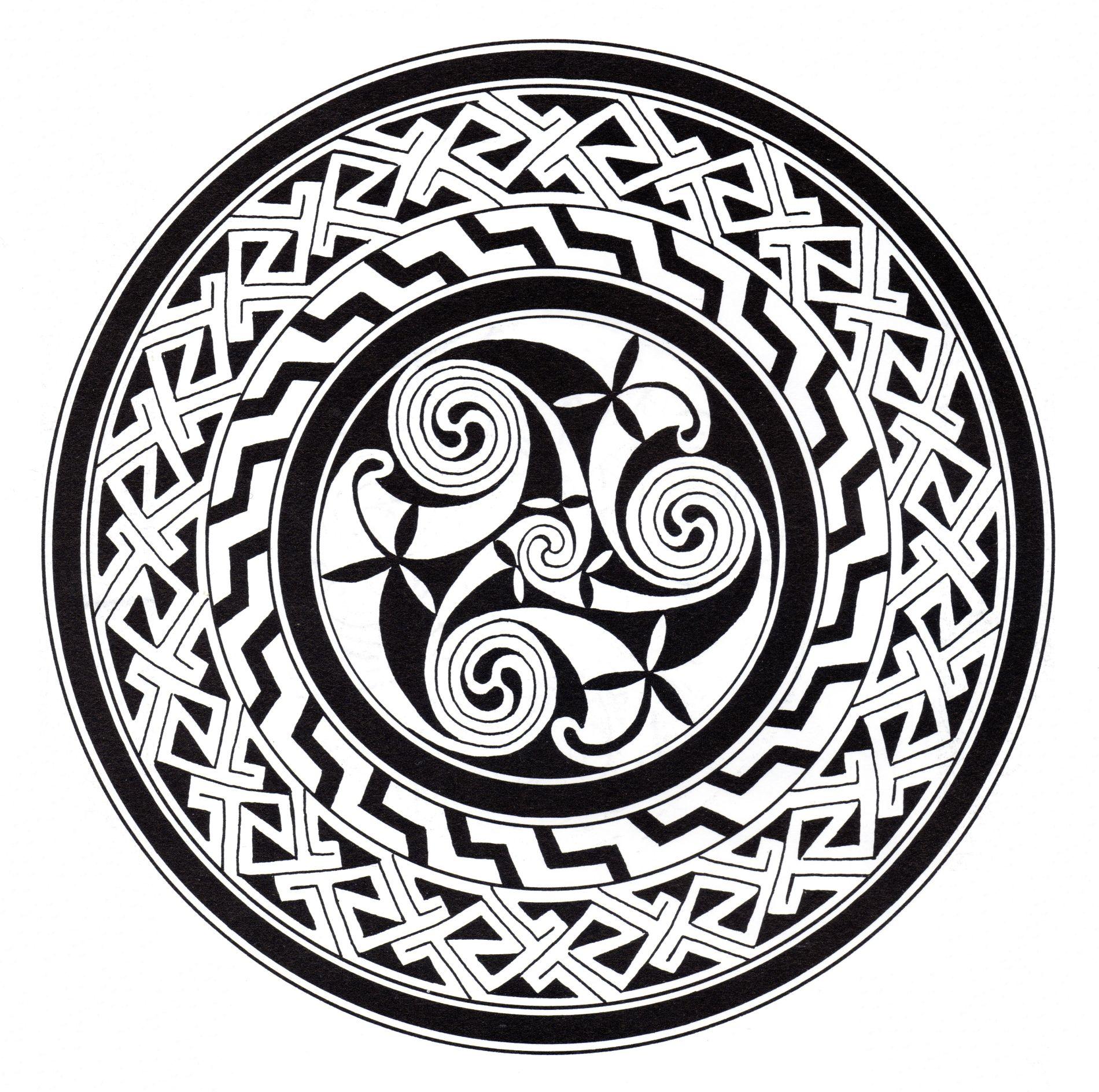 ruilen rust Machtigen Celtic Mandala - 12 - Simple Mandalas