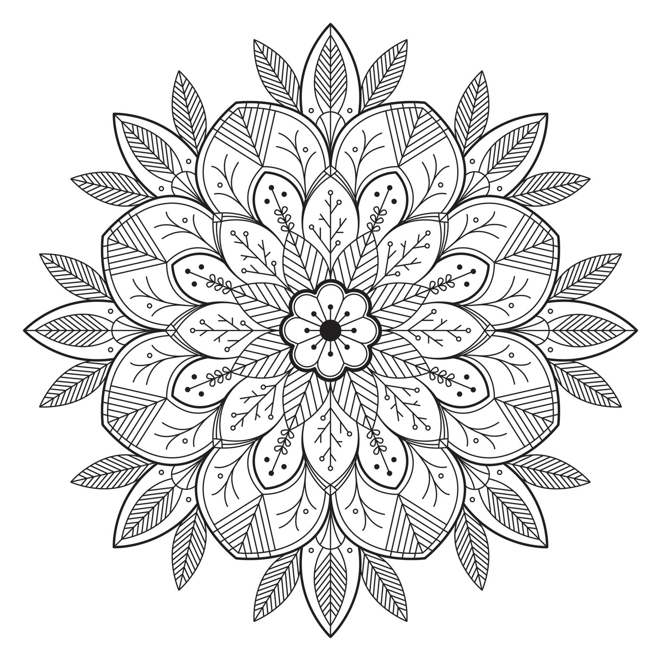 Printable Mandala
