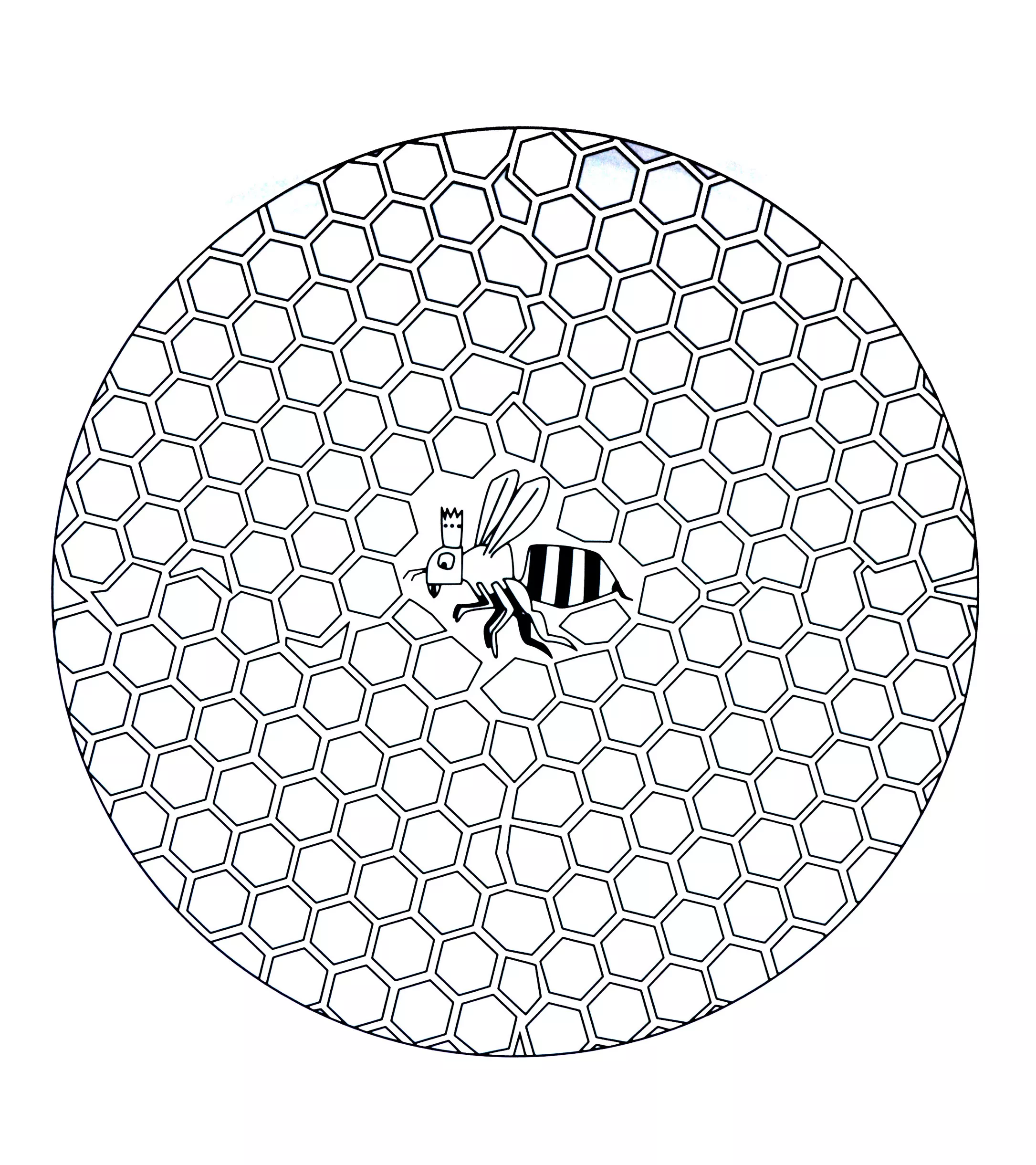 Mandala to color free to print - 12 (Simple Mandalas)