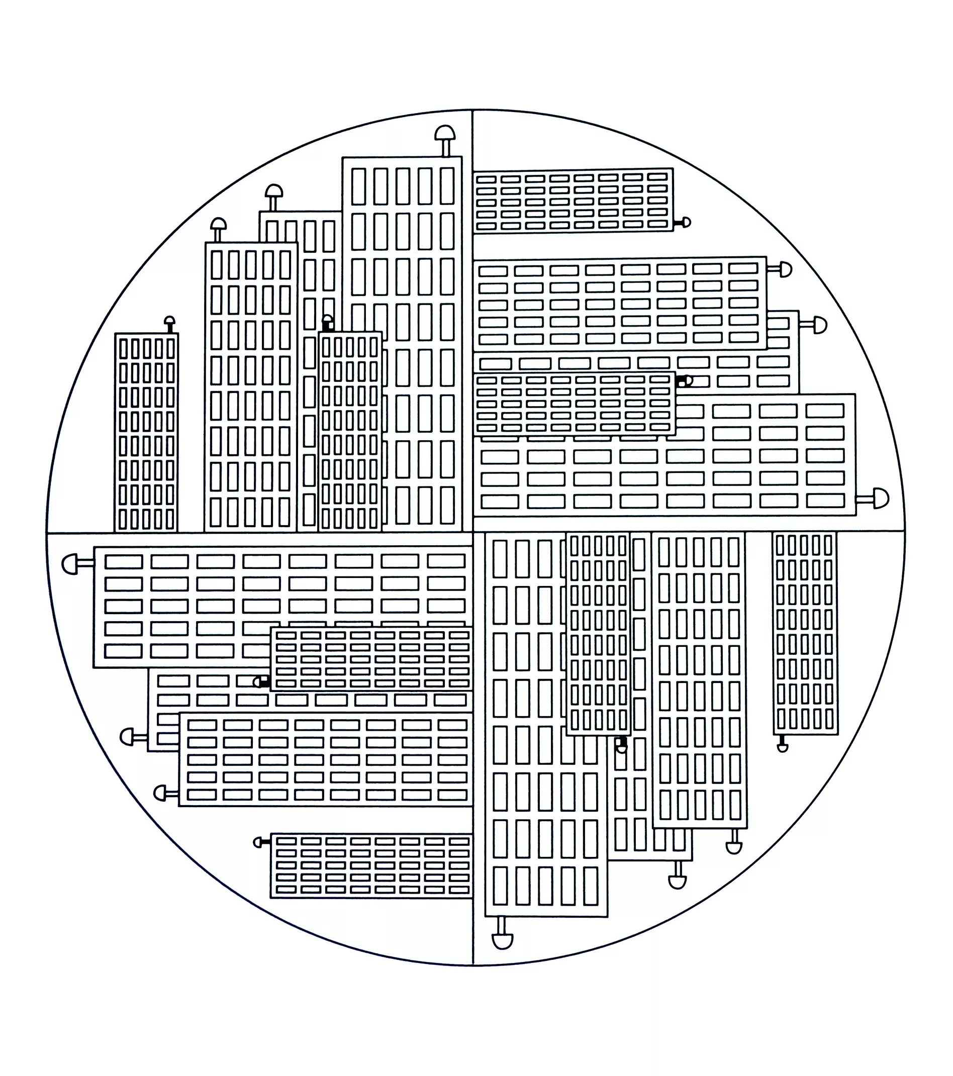 Mandala to color free to print - 13 (Simple Mandalas)
