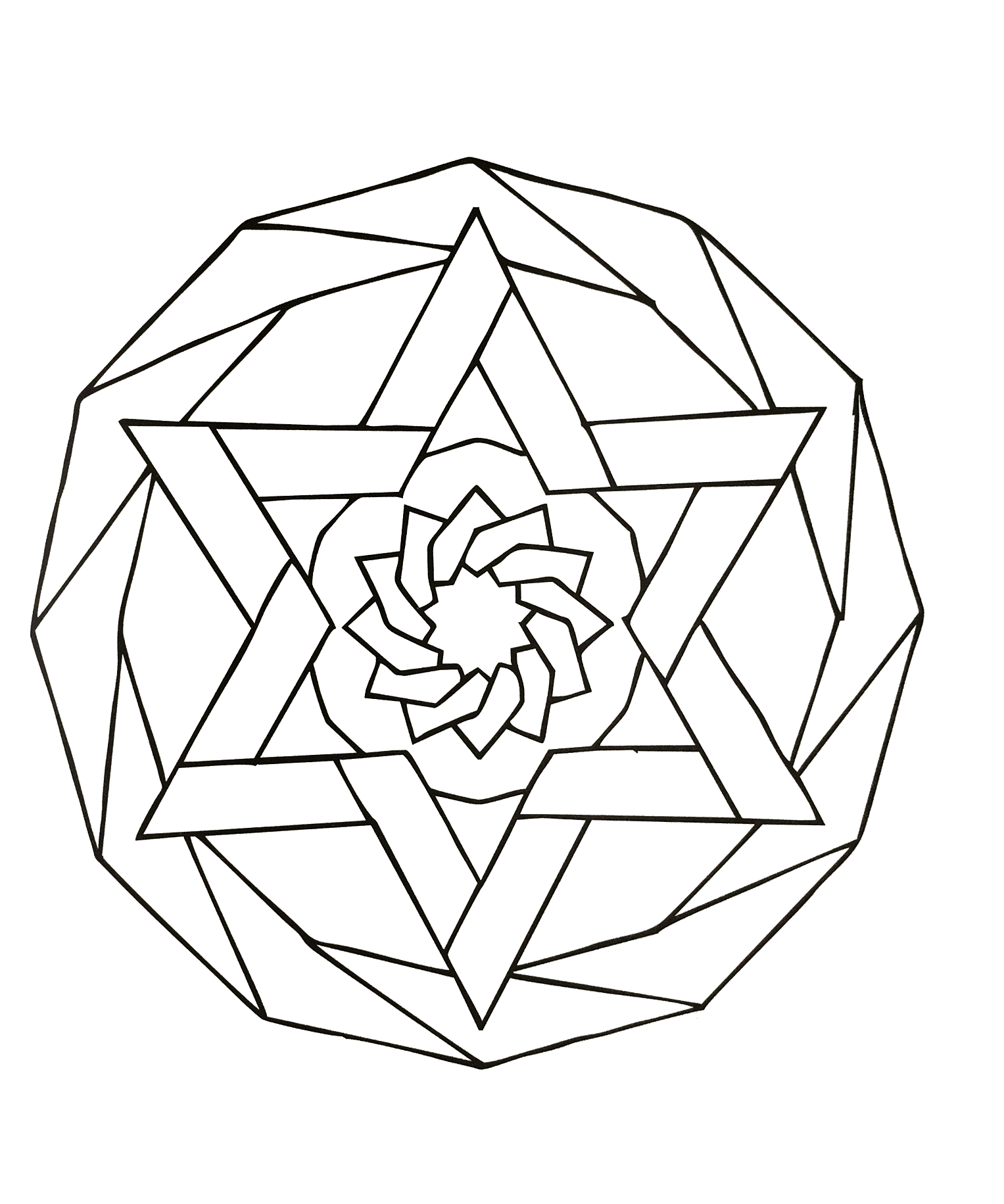 Mandalas A Imprimer Mandalas-to-print-free (36) - Simple Mandalas