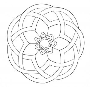 Simple Mandalas : Celtic Mandala - 15