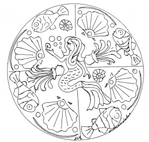 Mandala Domandalas Mermaid