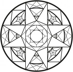 Art Deco Mandala