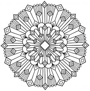 Art Deco Mandala