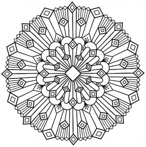 Art Deco Mandala