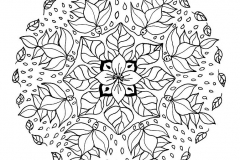 Simple Mandalas : Mandala-to-color-free-to-print (8)