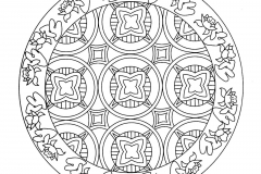 Simple Mandalas : Mandala-to-color-free-to-print (9)