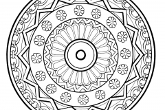 Mandala Domandalas Mermaid Simple Mandalas 100 Mandalas