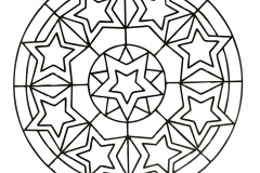 mandala-to-download-stars